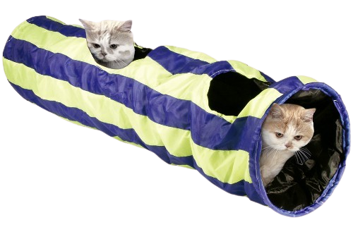 Rascheltunnel In-Outdoor Feline Cruiser mit Catnip Katzentunnel Spielzeug