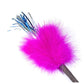 Go Cat Sparkling Tickler, Federwedel mit Marabufedern und Glitzerfäden