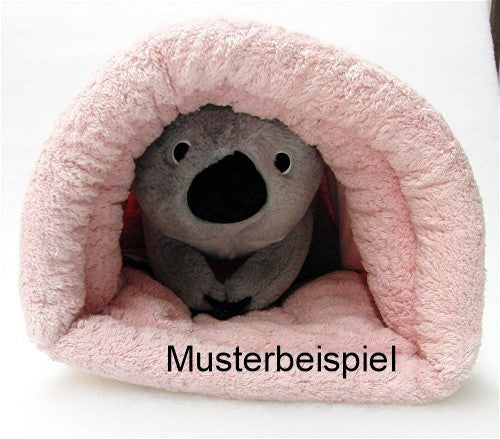 Welkas Schlafsack Kuschelsack Baumwolle, Tierschlafplatz für kleine und groß Kuschelfreunde