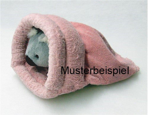 Welkas Schlafsack Kuschelsack Baumwolle, Tierschlafplatz für kleine und groß Kuschelfreunde